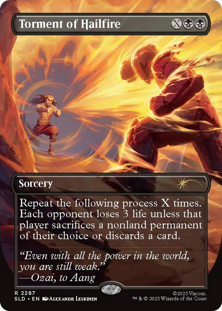 Torment of Hailfire (2287) [Secret Lair Drop Series]