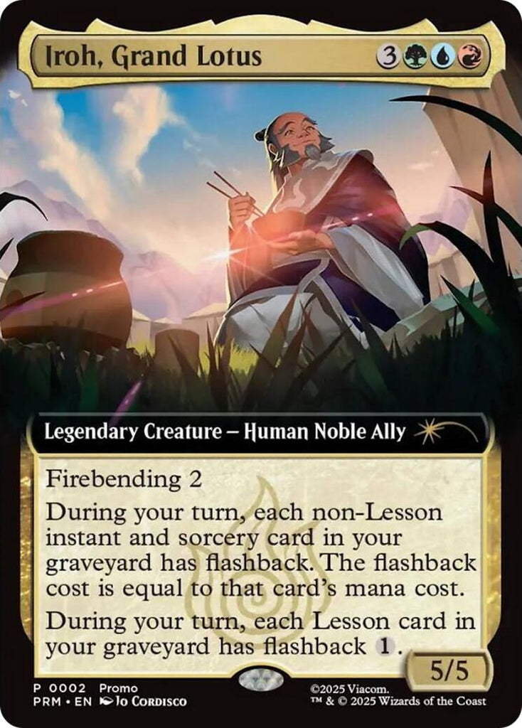 Iroh, Grand Lotus (Extended Art)