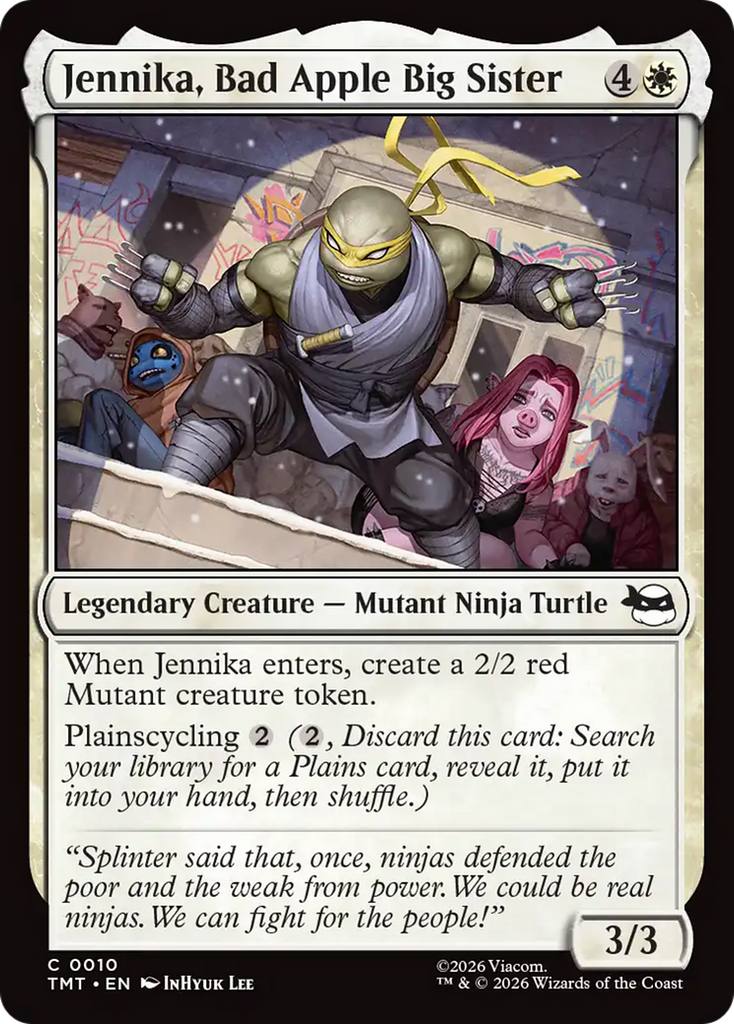 Jennika, Bad Apple Big Sister [Teenage Mutant Ninja Turtles]