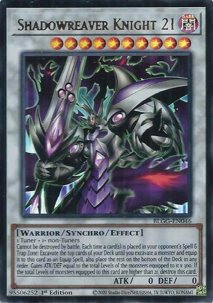Shadowreaver Knight 21 [BLGG-EN046] Ultra Rare