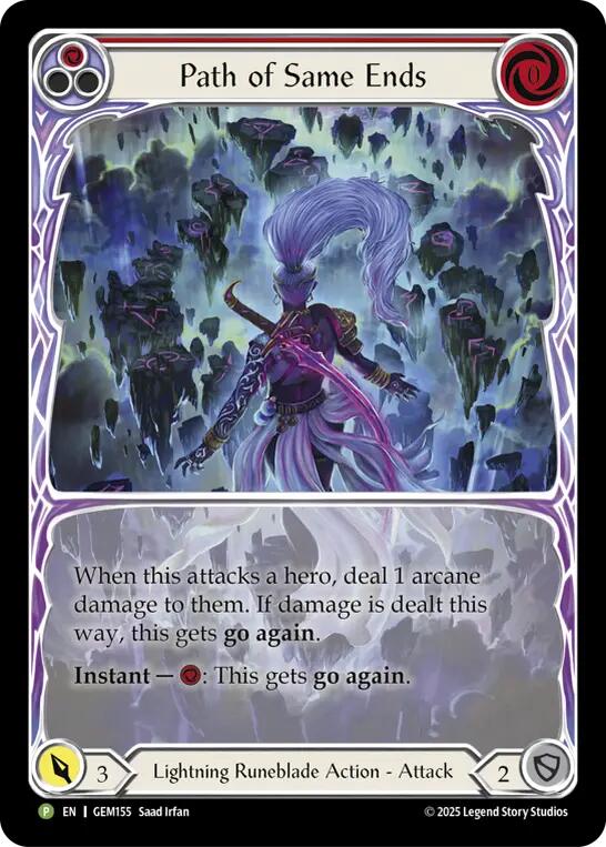 Path of Same Ends (Red) [GEM155] (GEM Pack 5)