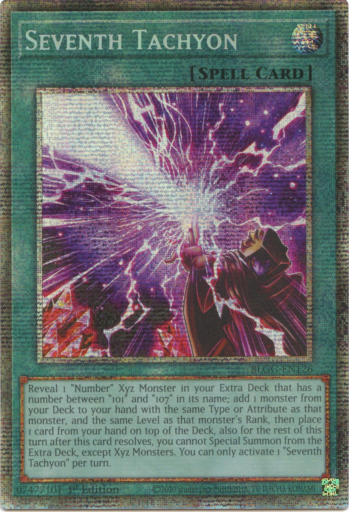 Seventh Tachyon (Starlight Rare) [BLGG-EN126] Starlight Rare