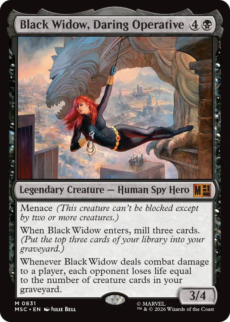 Black Widow, Daring Operative