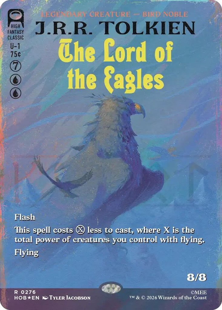 The Lord of the Eagles (Borderless) (Surge Foil)