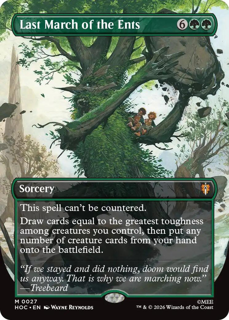 Last March of the Ents (Borderless)
