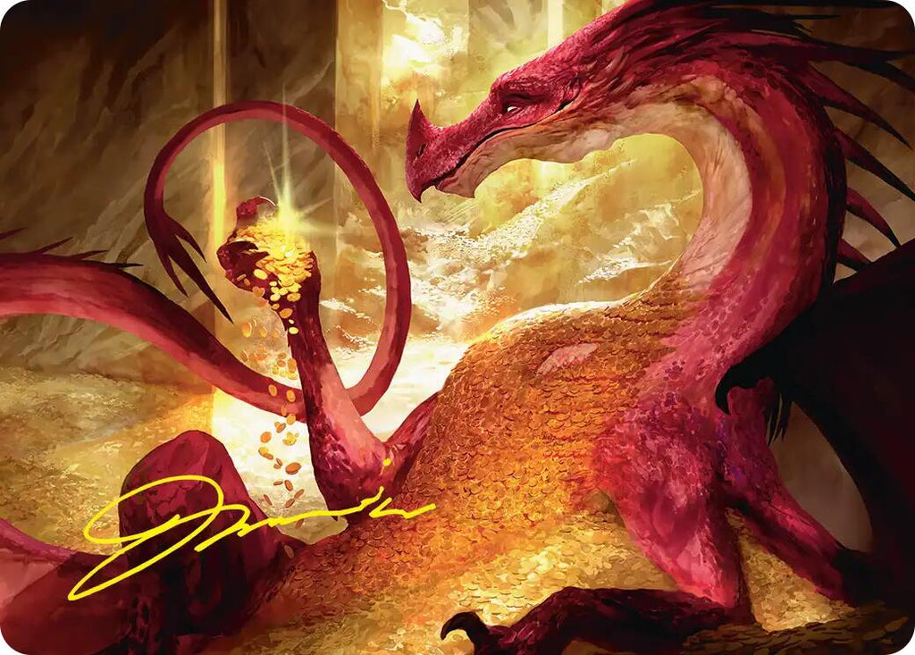Gleaming Splendor Art Card (Gold-Stamped Signature) [The Hobbit Art Series]