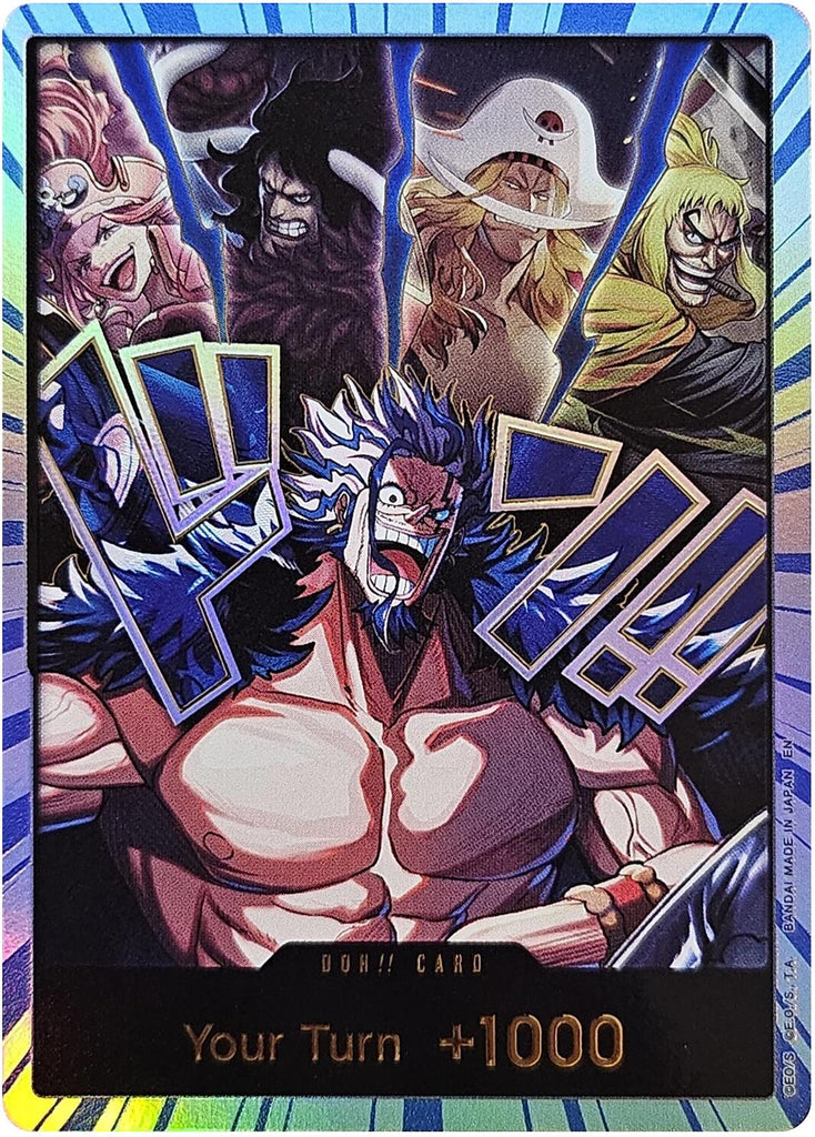 DON!! Card (Alternate Art) (Rocks) (Special Foil) [The World's Strongest Warriors]
