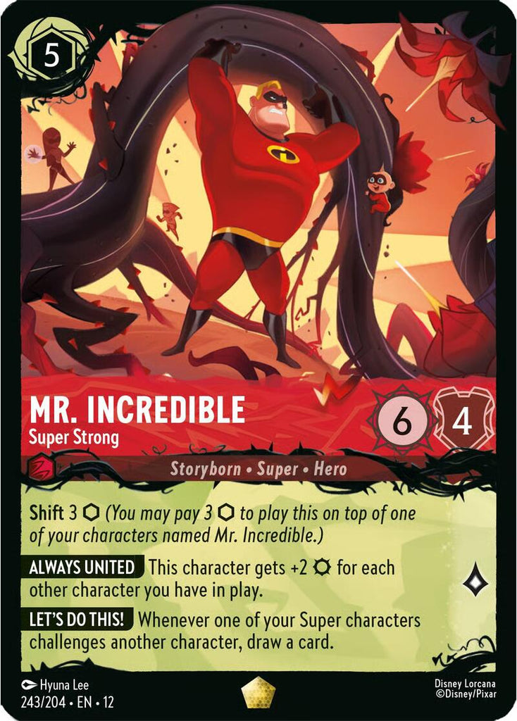 Mr. Incredible - Super Strong (243/204) [Illumineer's Quest: The Great Hunny Rescue]