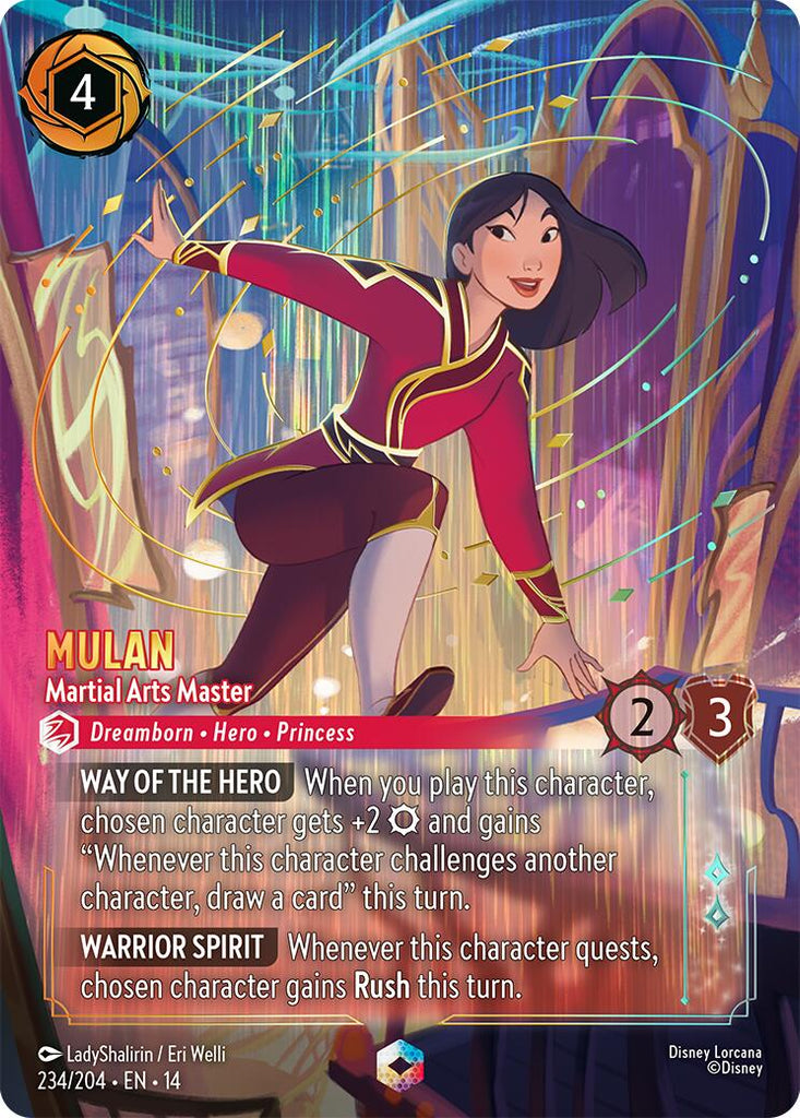 Mulan - Martial Arts Master (Enchanted) (234/204) [Hyperia City]