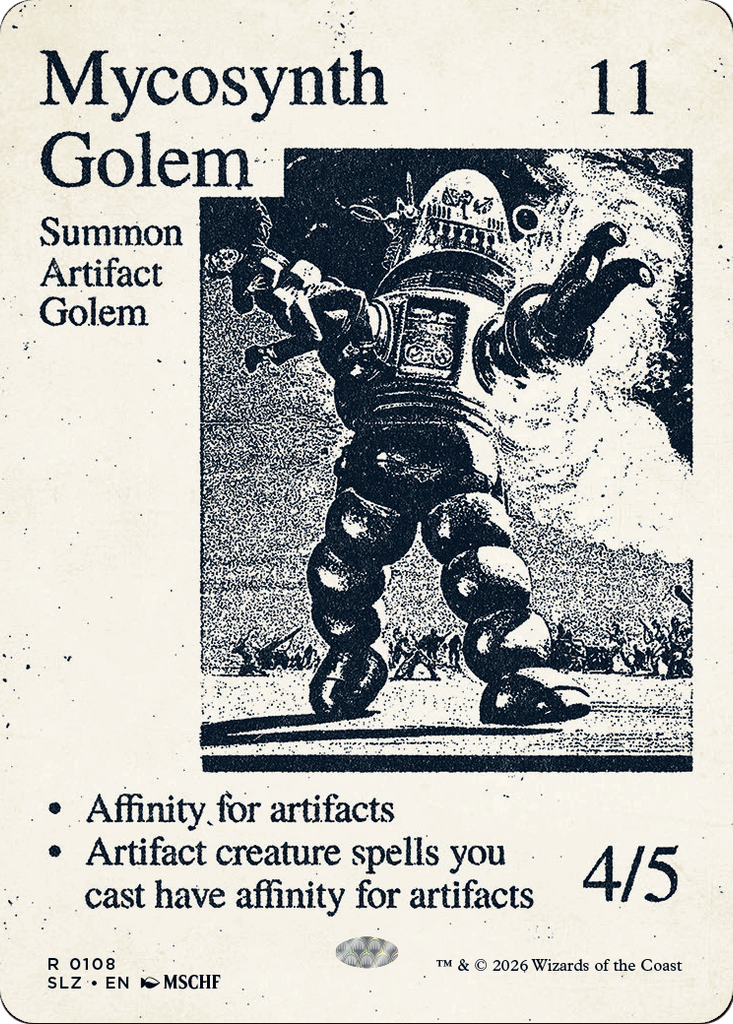 Mycosynth Golem (0108) [Secret Lair x MSCHF: The Zeta Set]