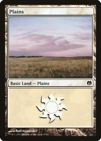 Plains (39) [Duel Decks: Heroes vs. Monsters]