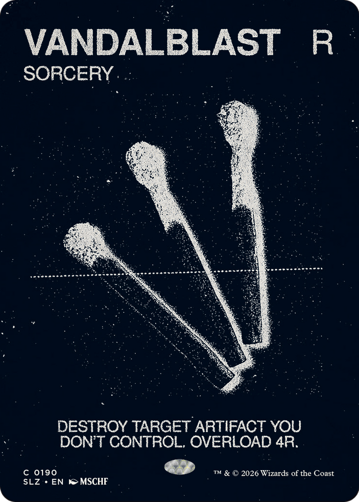 Vandalblast (0190) [Secret Lair x MSCHF: The Zeta Set]