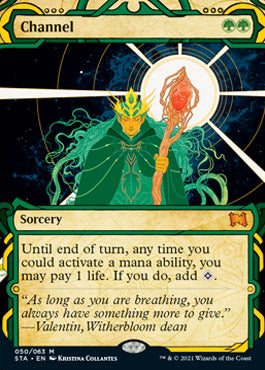 Channel (Foil Etched) [Strixhaven: Mystical Archive]