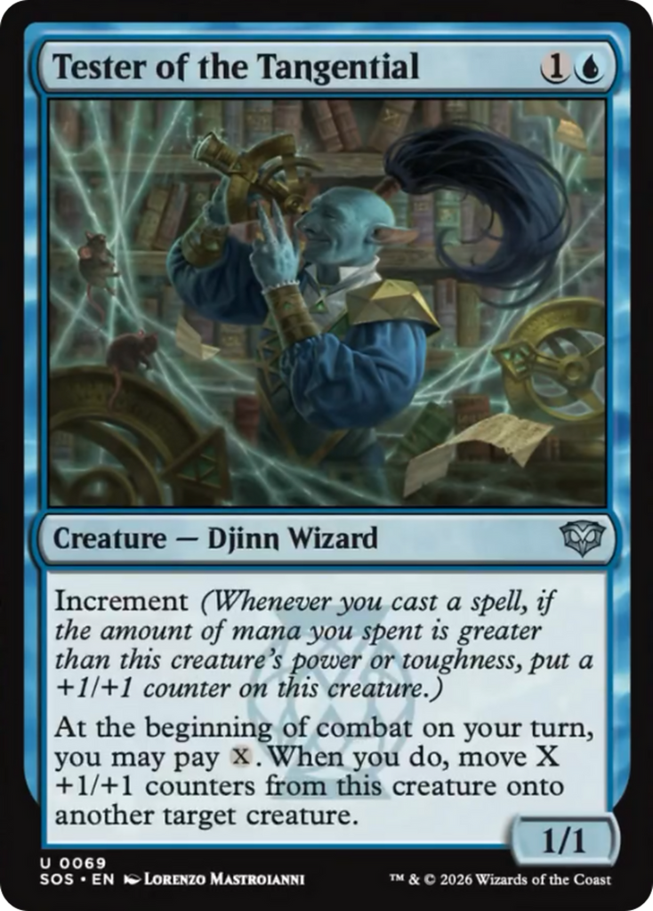 Tester of the Tangential [Secrets of Strixhaven]