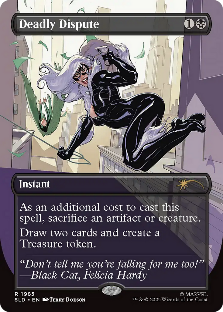 Deadly Dispute (1985) (Rainbow Foil) [Secret Lair Drop Series]