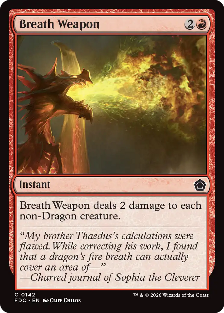 Breath Weapon [Foundations Commander]