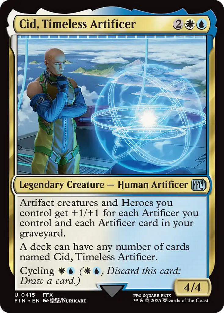Cid, Timeless Artificer (0415) [FINAL FANTASY]
