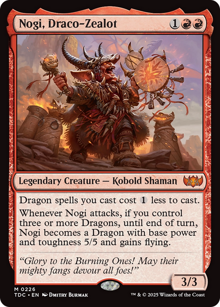 Nogi, Draco-Zealot [Tarkir: Dragonstorm Commander]