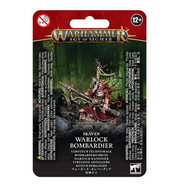 Warhammer Age of Sigmar - Skaven: Warlock Bombardier