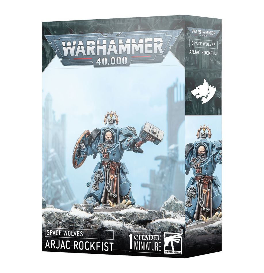 Warhammer 40K -  Space Wolves: Arjac Rockfist