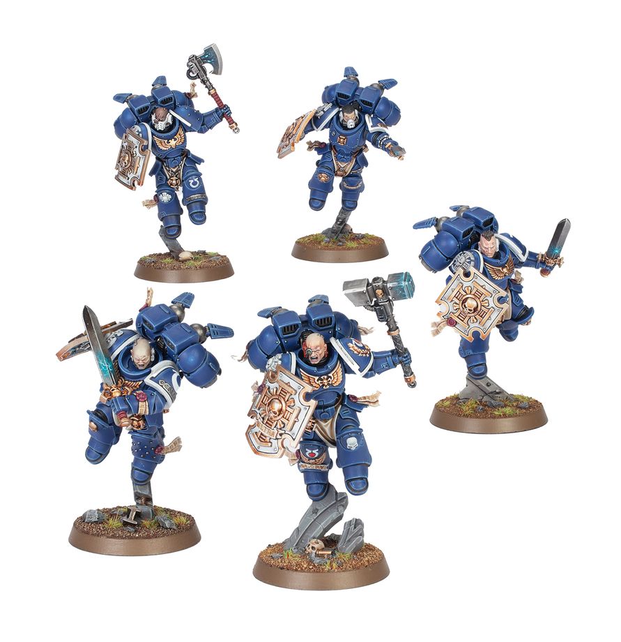 Warhammer 40K: Space Marines - Vanguard Veteran Squad with Jump Packs