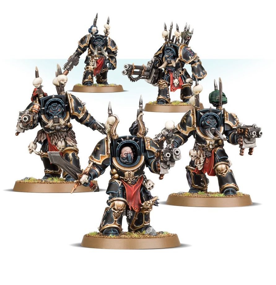 Warhammer 40K: Chaos Space Marines - Chaos Terminator Squad