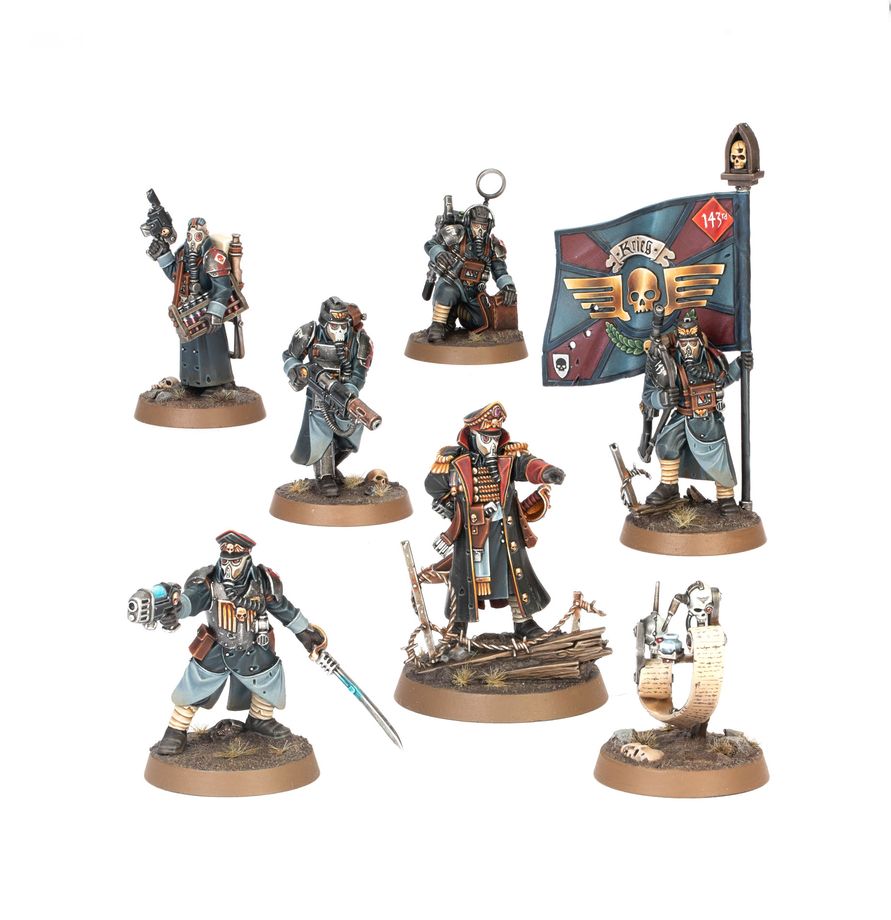Warhammer 40K: Astra Militarum - Krieg Command Squad