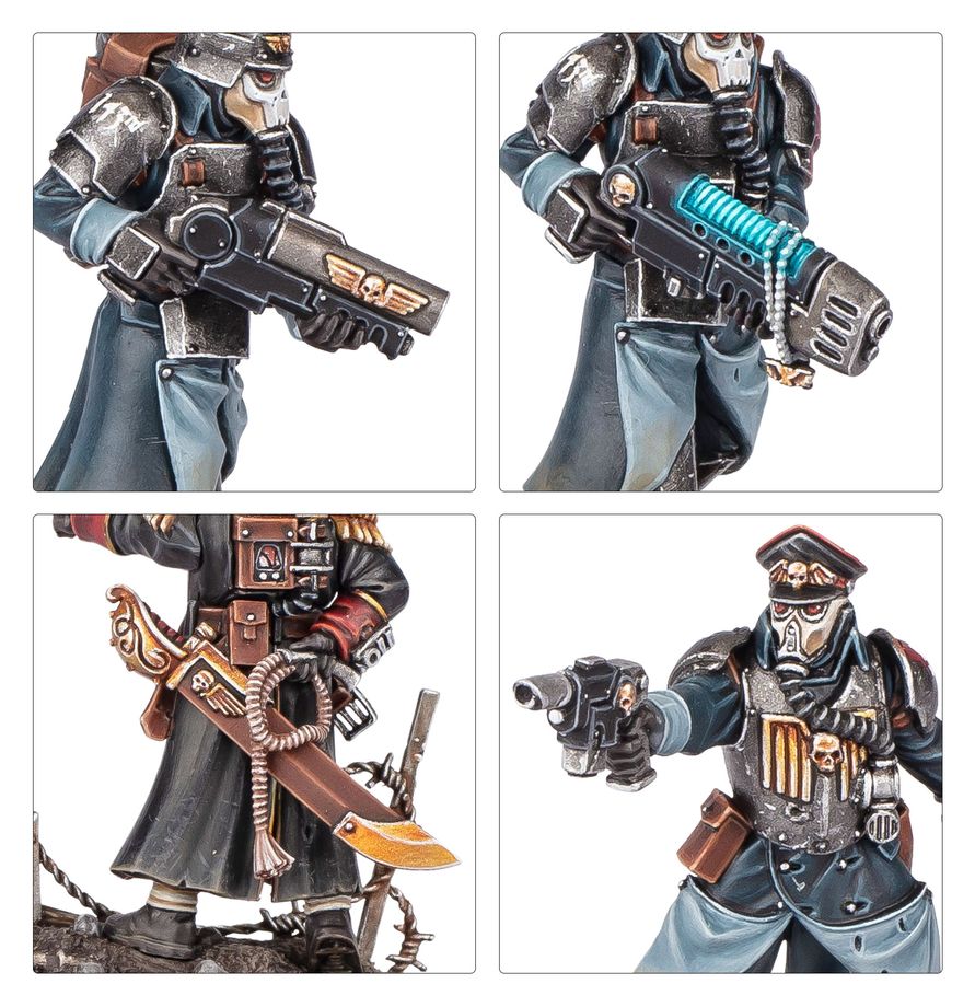 Warhammer 40K: Astra Militarum - Krieg Command Squad