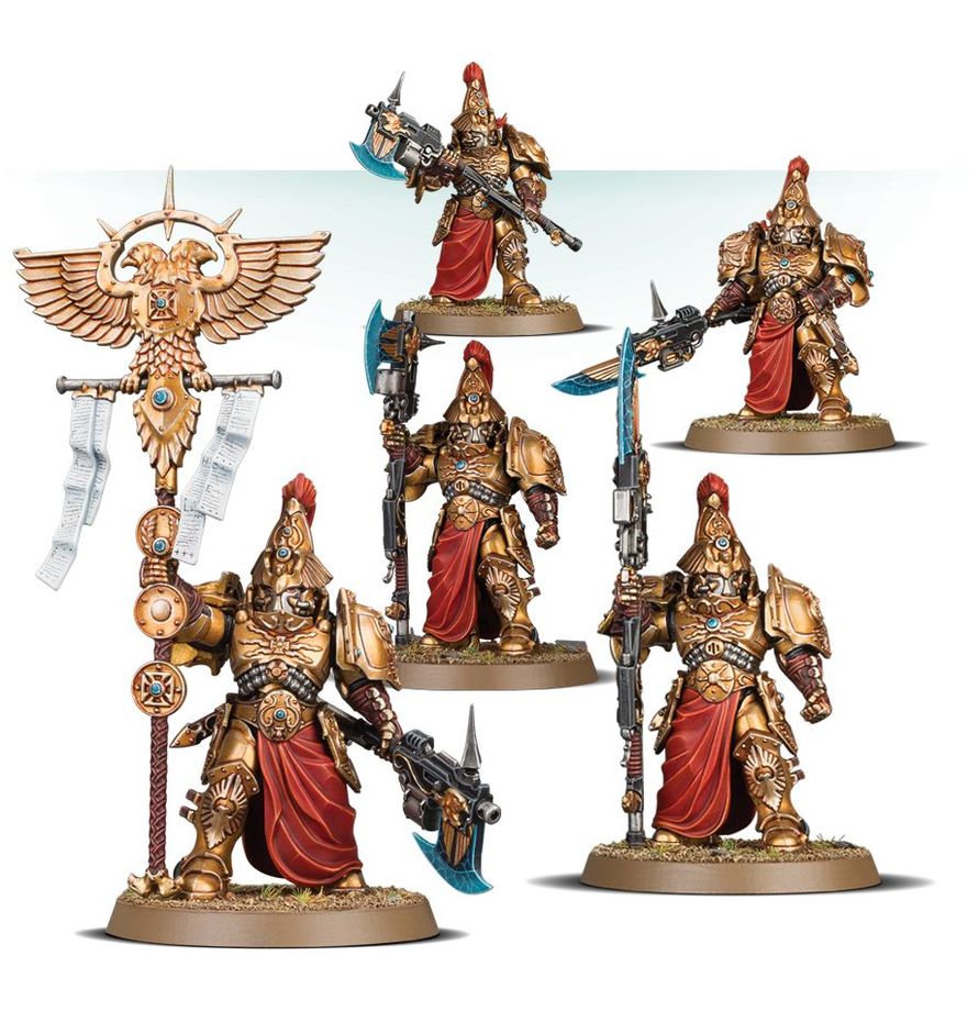 Warhammer 40K: Adeptus Custodes - Custodian Wardens