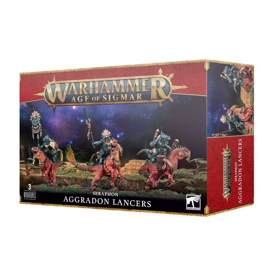 Warhammer Age of Sigmar - Seraphon: Aggradone Lancers