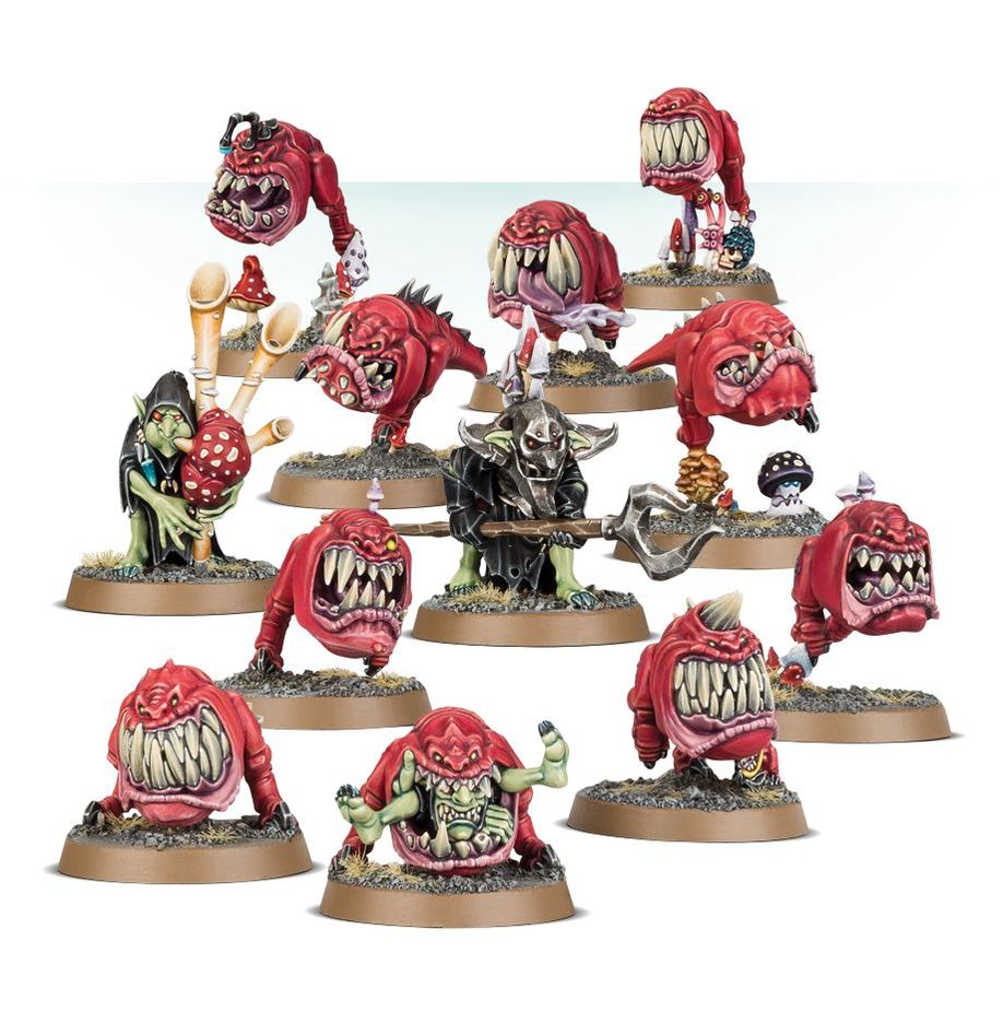 Warhammer Age of Sigmar - Gloomspite Gitz: Squig Herd