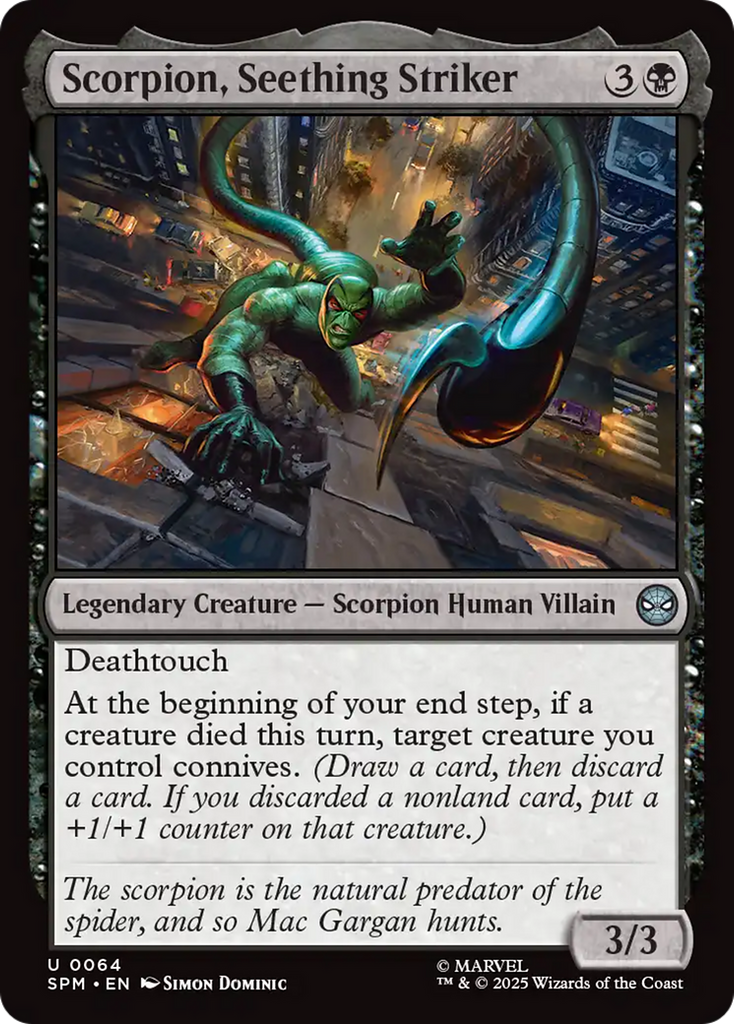 Scorpion, Seething Striker [Marvel's Spider-Man]