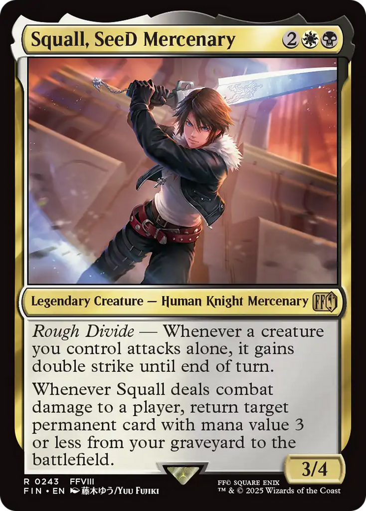 Squall, SeeD Mercenary [FINAL FANTASY]