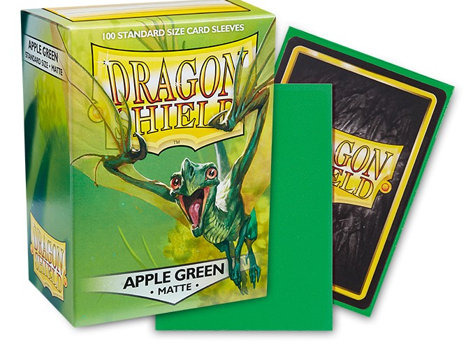 Dragon Shield Sleeves: Standard Matte - Apple Green 100CT