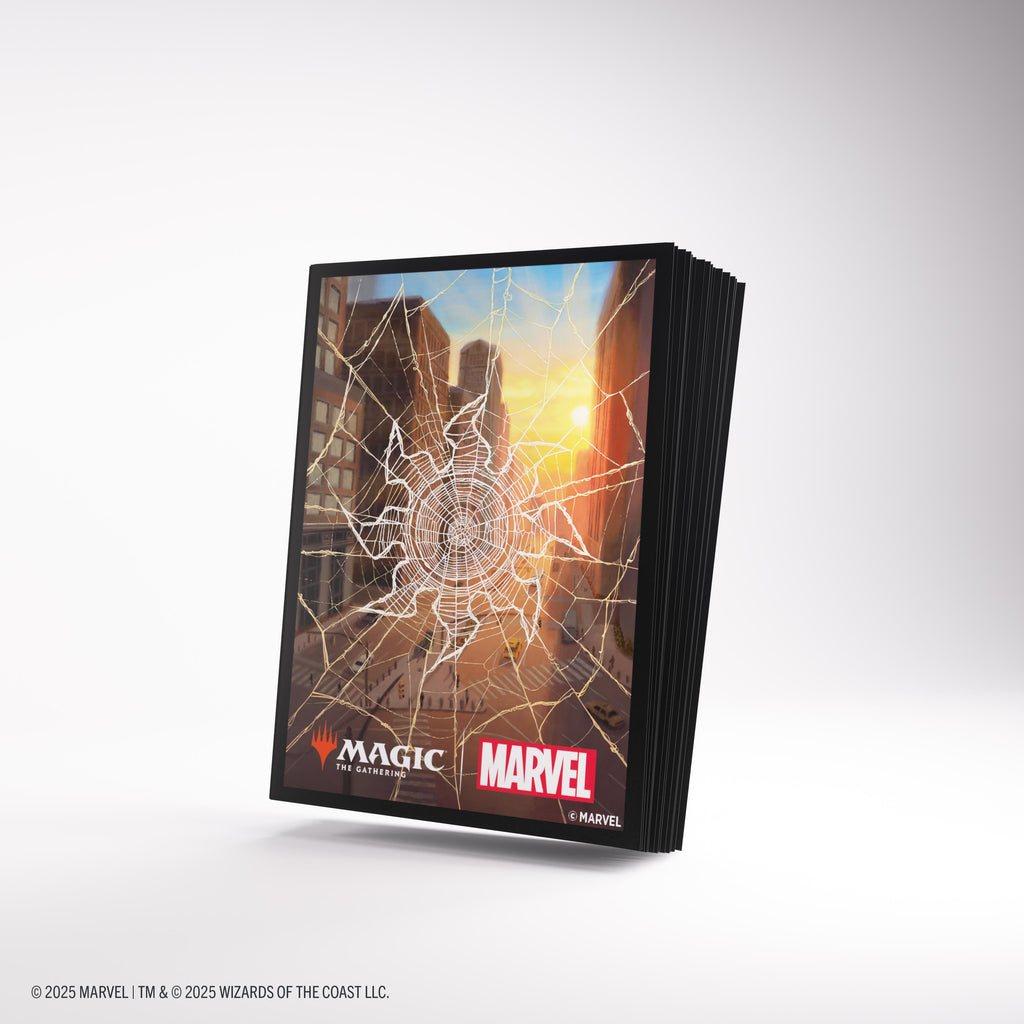 Gamegenic: Magic: The Gathering | Marvel's Spider-Man Premium Art Sleeves - Spider-Man Plains