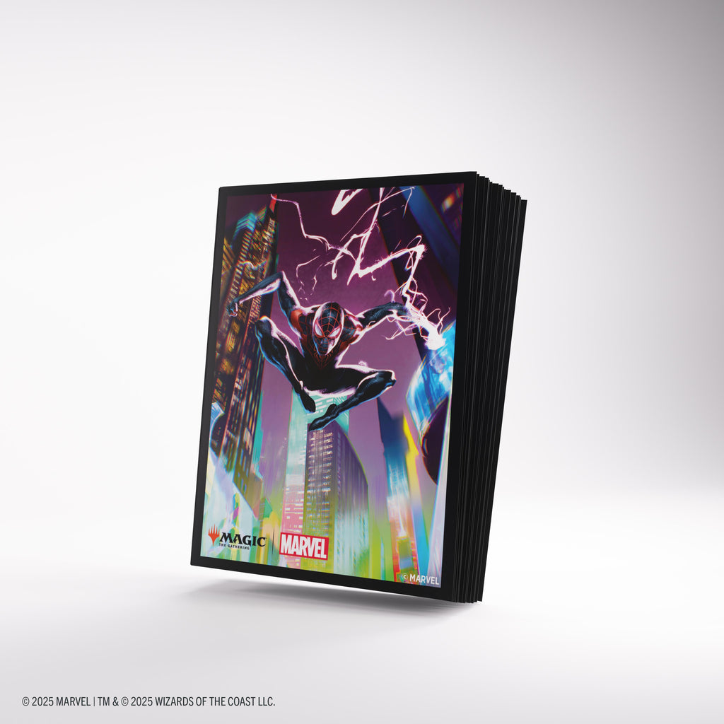 Gamegenic: Magic: The Gathering | Marvel's Spider-Man Premium Art Sleeves - Spider-Man Miles Morales