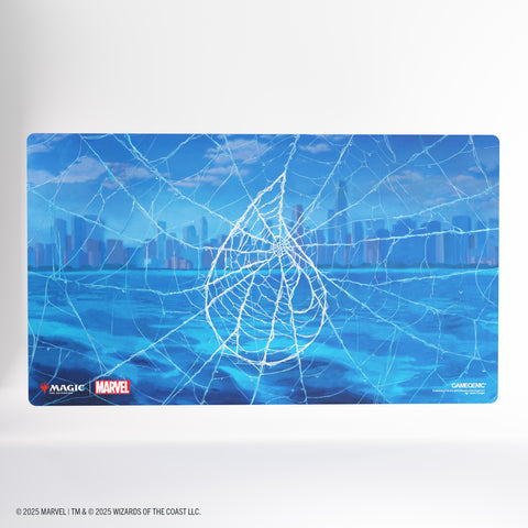 Gamegenic: Magic: The Gathering | Marvel's Spider-Man Shiny Playmat - Spider-Man Island