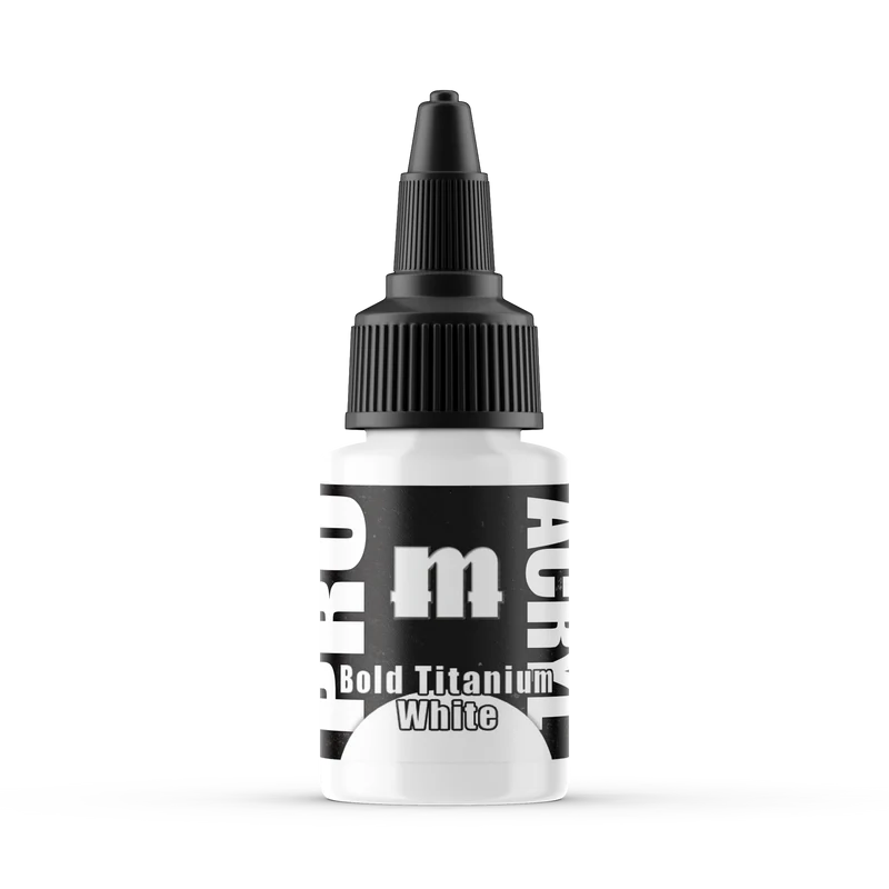 001-Pro Acryl Bold Titanium White