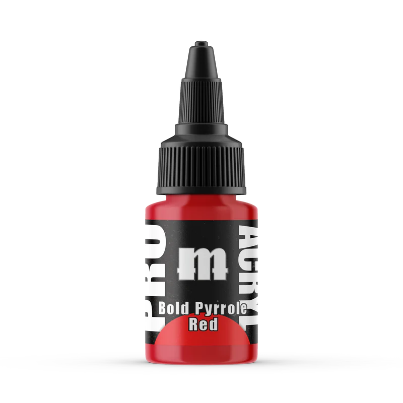 003-Pro Acryl Bold Pyrrole Red