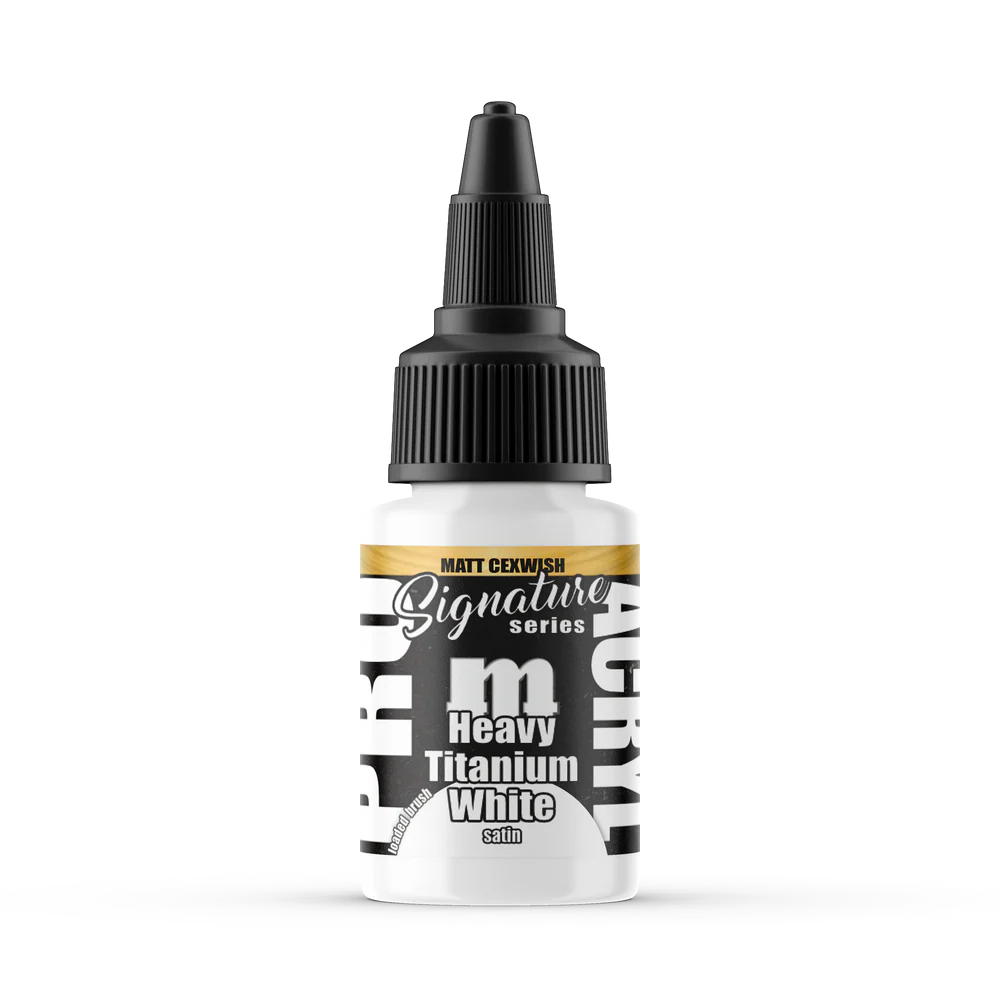 S21 - Matt Cexwish Heavy Titanium White