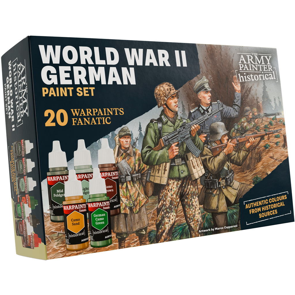 The Army Painter: Warpaints Fanatic Historical - WWII German Paint Set