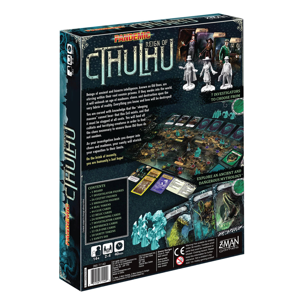 Pandemic: Reign of Cthulhu 