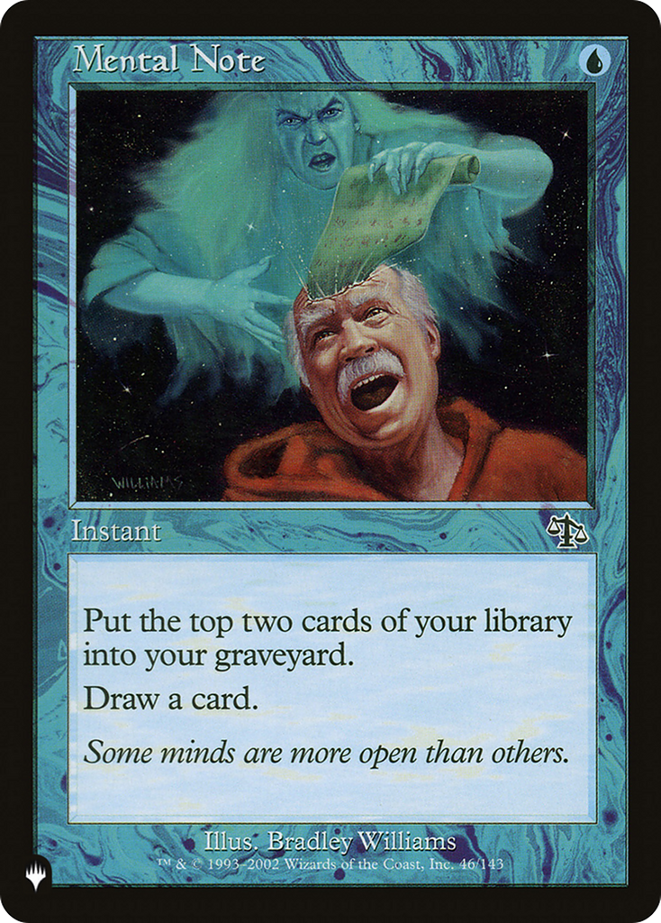 Mental Note [The List]