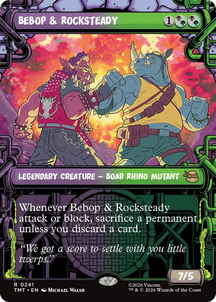 Bebop & Rocksteady (Showcase) [Teenage Mutant Ninja Turtles]