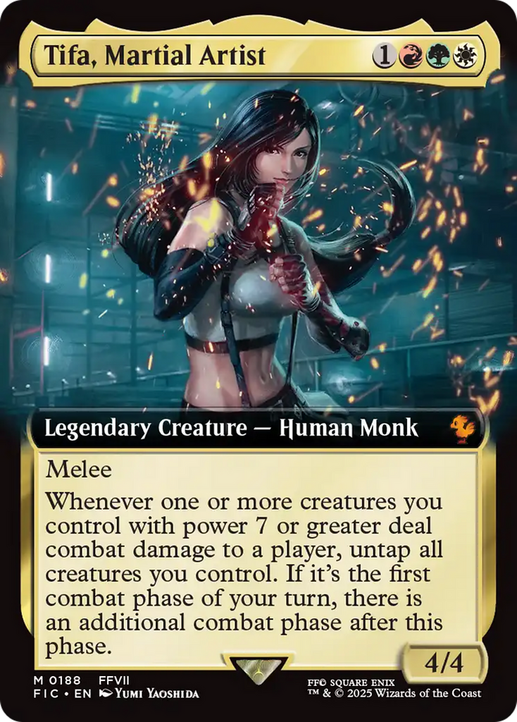 Tifa, Martial Artist (Extended Art) [FINAL FANTASY Commander]