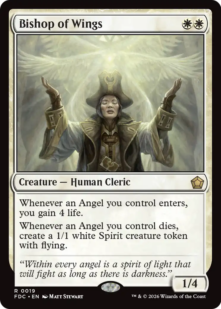 Bishop of Wings [Foundations Commander]