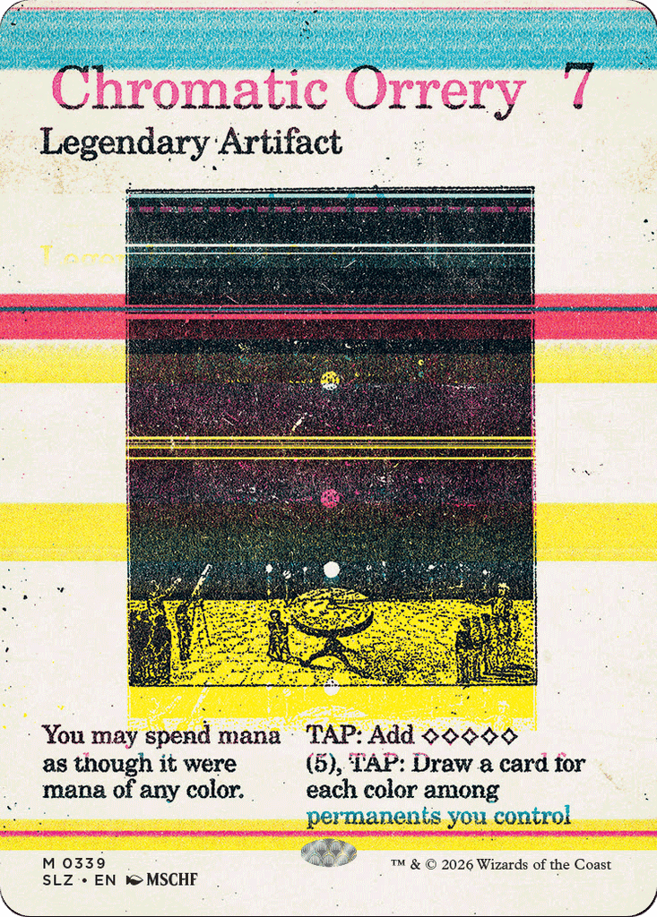 Chromatic Orrery (0339) [Secret Lair x MSCHF: The Zeta Set]