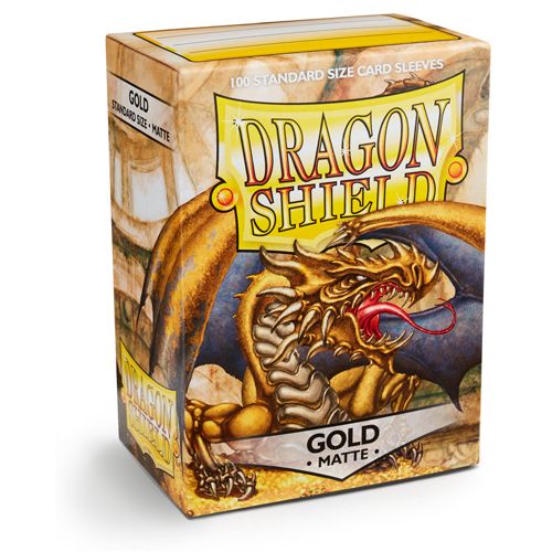 Dragon Shield: Matte Gold (100ct)