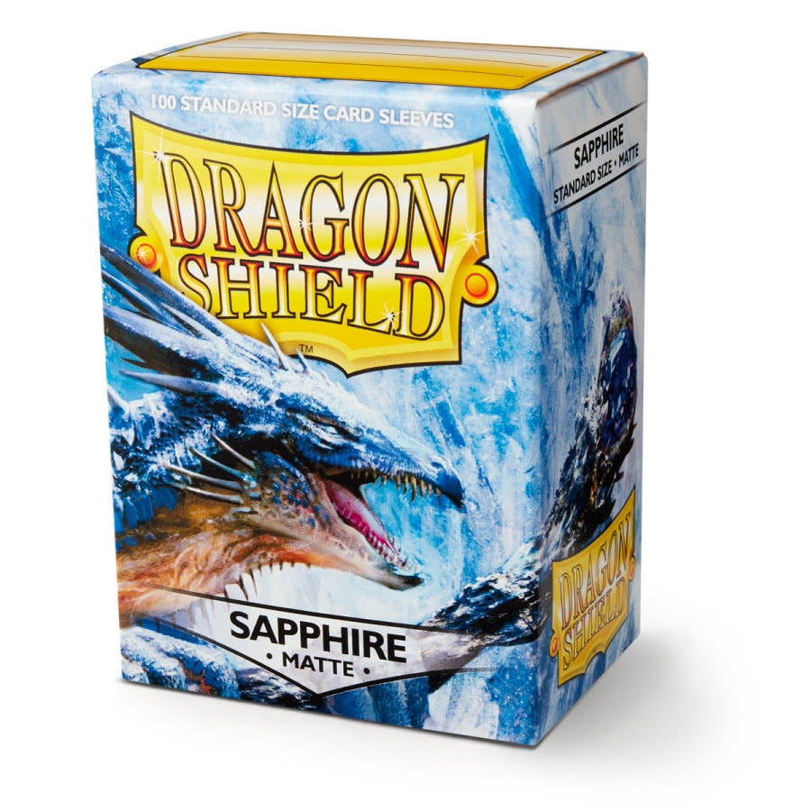 Dragon Shield: Matte Sapphire (100ct)