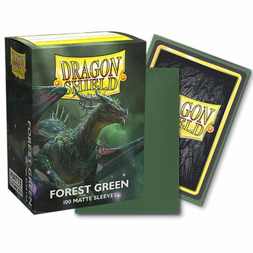 Dragon Shield: Matte Forest Green (100ct)